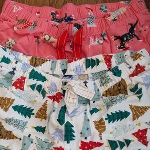 Set Of 2 - Old Navy Medium Holiday Jogger Pajama Pants